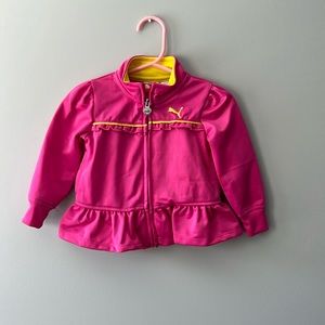 Girls Puma pink Jacket